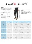 BALEAF Women's Hiking Pants Fleece Lined Waterproof Cold Weather Insulated Ski Snow Pant Warm Winter Soft Shell-Black-M
