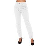 Black of Friday Deals 2024 Cargo Pants for Women Fall Corduroy Pant Baggy Loose Fit Sweatpants Outdoor Straight Leg Basic Long Trousers(White X-Large)