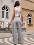 Oleda Wide Leg Sweatpants for Women High Waist Joggers Womens Drawstring Jogging Pants Baggy Track Sweat Pants Casual Workout Grey