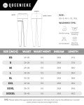 QUEENIEKE Workout Leggings for Women High Waisted Tummy Control Yoga Pants for Gym, Running, and Fitness (Jet Black, M)