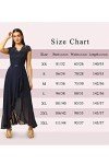 Navy Lace Hi-Lo Evening Dress for Women