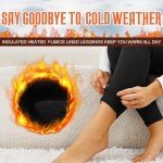 3 Pack Fleece Lined Leggings Women High Waisted Warm Winter Yoga Pants for Women Thermal Running Workout Leggings