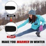 CTHH Fleece Lined Leggings for Women Thermal Tummy Control High Waist Yoga Pants Winter Slimming Workout Running Tights