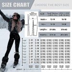 CTHH Fleece Lined Leggings for Women Thermal Tummy Control High Waist Yoga Pants Winter Slimming Workout Running Tights