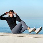 Aoliks 4 Pack Leggings for Women, Butt Lift High Waisted Tummy Control Yoga Pants Workout Running Leggings