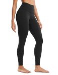 CRZ YOGA Butterluxe High Waisted Lounge Legging 28'' - Workout Leggings for Women Buttery Soft Yoga Pants Black Medium
