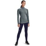 Under Armour Women's Authentics Leggings, Midnight Navy (410)/White, Large