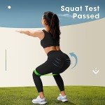 Occffy Leggings for Women High Waist Yoga Pants with Pockets Workout Tummy Control Femme Gym Running Tights CK888 Black