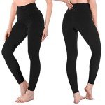 SINOPHANT High Waisted Leggings for Women - Full Length & Capri Buttery Soft Yoga Pants for Workout Athletic(Full White,S-M)
