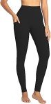 Sunzel Workout Leggings for Women, Squat Proof High Waisted Yoga Pants 4 Way Stretch, Buttery Soft 28 Inches Leggings Black Small