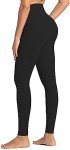 Sunzel Workout Leggings for Women, Squat Proof High Waisted Yoga Pants 4 Way Stretch, Buttery Soft 28 Inches Leggings Black Small