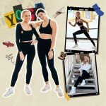 Occffy Workout Leggings for Women High Waisted Gym Leggings with Pockets Tummy Control Yoga Pants Women DS166 Black