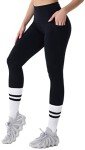 Sunzel Workout Leggings for Women, Squat Proof High Waisted Yoga Pants 4 Way Stretch, Buttery Soft 28 Inches Leggings Black Small