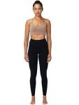 Sunzel Sunzfly Workout Leggings for Women, High Waisted Compression Workout Gym Yoga Pants, Tummy Control & No Front Seam Lycra Jet Black Medium 26"