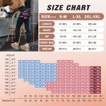 yeuG 4 Pack Leggings for Women with Pockets High Waisted Tummy Control Slimming Black Yoga Pants Workout Running.02-Black/Dark Grey/Navy Blue/Rose L/XL