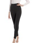 Xlxker Fleece Lined Leggings Women Buttery Soft Leggings for Winter Black XS-XL