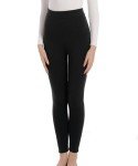 Xlxker Fleece Lined Leggings Women Buttery Soft Leggings for Winter Black XS-XL