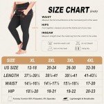 FULLSOFT 3 Pack Plus Size Leggings with Pockets for Women -High Waist Stretchy 1X-4X Workout Yoga Pants(3XL,BLK)