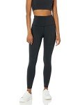 Amazon Essentials Women's High Rise Full Length Every Day Fitness Legging, Black, Large
