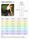 Yogaration Everyday Leggings for Women, High Waisted Yoga Pants with Deep Side Pockets, Non-See-Through Workout Leggings, Full Length, Brushed(Black, Medium)