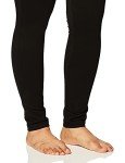 Jockey Women's Cotton Stretch Basic Ankle Legging, Deep Black, X-Large