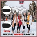 NEW YOUNG 3 Pack Fleece Lined Leggings with Pockets for Women Thermal High Waisted Soft Yoga Pants Winter Workout Leggings