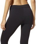 HUE Women's Wide Waistband Blackout Cotton Leggings, Assorted, Black, Large