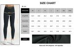 Dragon Fit High Waist Yoga Leggings with 3 Pockets Tummy Control Workout Running Yoga Pants for Women Brown