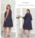 Hanna Nikole Plus Size Mother of the Bride Dress