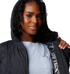 Columbia Women's Heavenly Hooded Jacket Outerwear, Black, Large