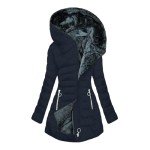 Todays Daily Deals Plus Size Coats for Women Winter Fleece Puffer Jackets with Hood Zipper Thicken Warm Parka Overcoats with Pockets