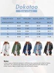 Dokotoo Womens Denim Jacket Casual Ripped Sexy Jean Jacket Long Sleeve Distressed Jeans Coat Denim Trucker Jackets With Pocket Autumn Spring,US(8-10) M,Sky White