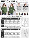 HEEKPEK Womens Winter Jacket Hooded Coats Fleece Lined Parka Jackets Thicken Warm Outwear with Pockets Overcoat