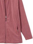 Amazon Essentials Women's Classic-Fit Full-Zip Polar Soft Fleece Jacket (Available in Plus Size), Burgundy Heather, Medium