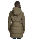 Tommy Hilfiger Women's Every Day Essential Long Lightweight Coat, Juniper, Large