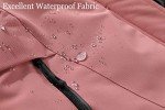 Women's Waterproof Ski Jacket Warm Winter Snow Coat Hooded Raincoat
