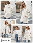 Oleda Zip Up Womens Hoodies Sherpa Fleece Winter Jacket Hoodie Long Sleeve Tunic Sweatshirt Hooded Coats with Pockets
