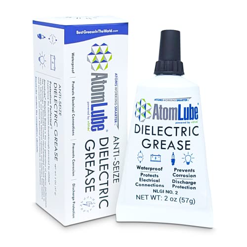 AtomLube Waterproof Dielectric Grease, 2 Oz Tube