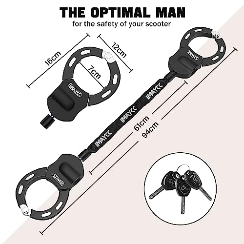 Heavy-Duty Chain Lock for Electric Scooters & Bikes