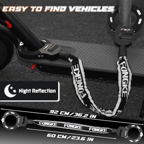 Heavy-Duty Anti-Theft Lock & Waterproof Scooter Bag