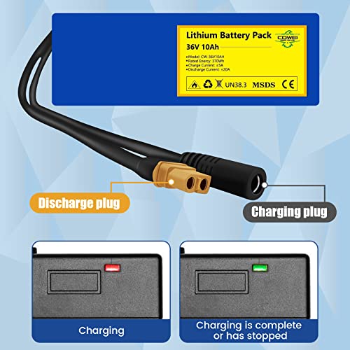 36V 10Ah Lithium Battery for Electric Scooters