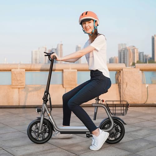 Jasion Folding Electric Scooter, 650W, 20MPH Speed