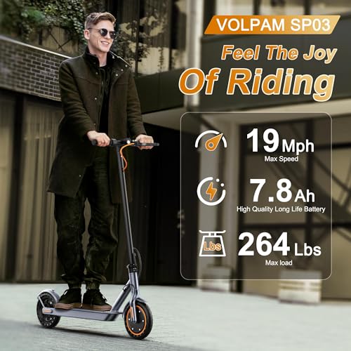 350W Folding Electric Scooter for Adults, 19 MPH