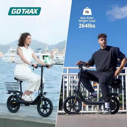 Gotrax FLEX Electric Scooter with Adjustable Seat