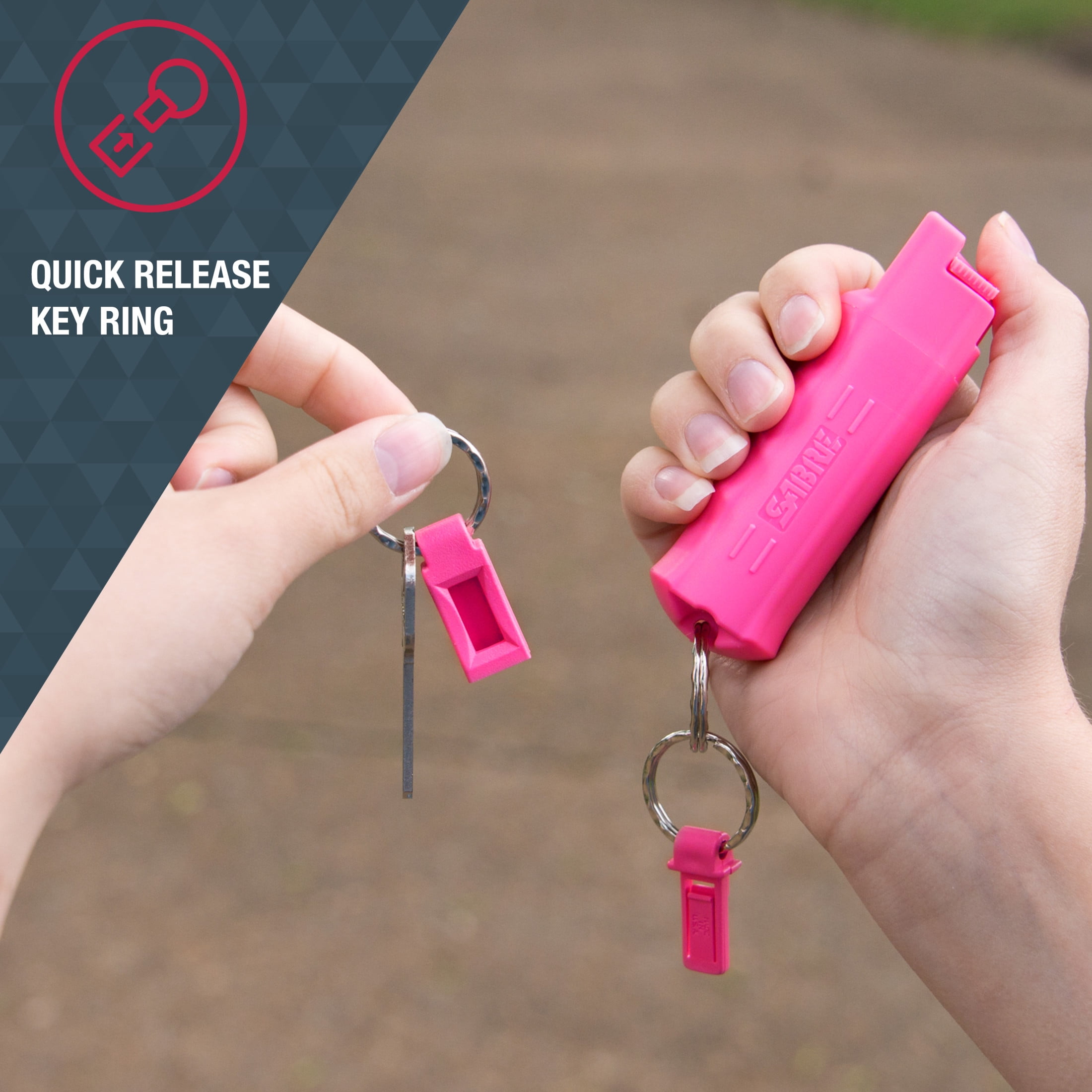 SABRE Pink Pepper Spray for Self-Defense Awareness