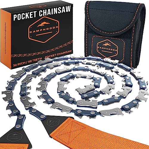 CAMPDOOR 36" Heavy Duty Pocket Chainsaw