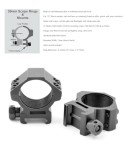 GOTICAL Ruger 10/22 Dovetail Rail Mount Adapter