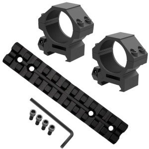 Ruger 10/22 Picatinny Rail and Scope Ring Set