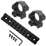 Ruger 10/22 Picatinny Rail and Scope Ring Set