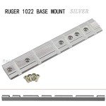 Silver Scope Mount for Ruger 10/22 Rifle